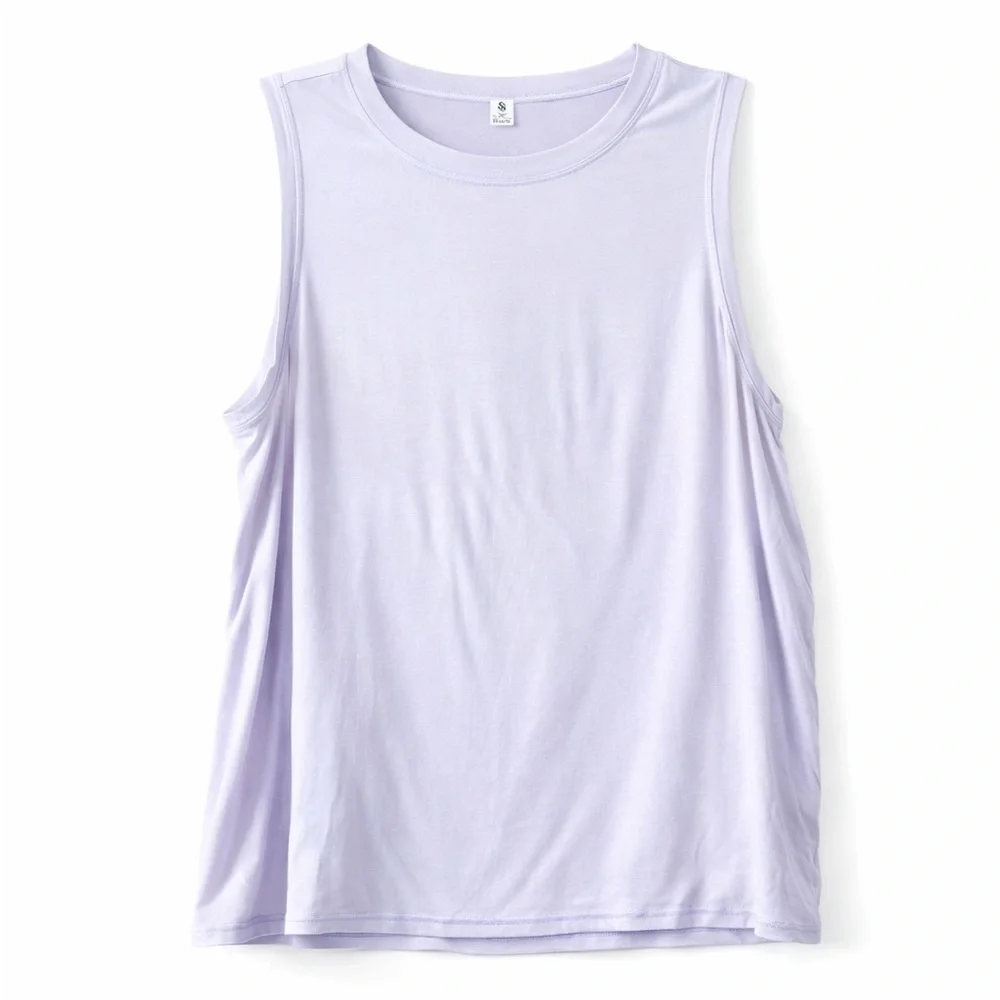 Lululemon Asian Store Action Always Tank in a lilac/light purple size 6